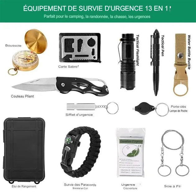Kit EDC de Survie - Matériel Survivaliste